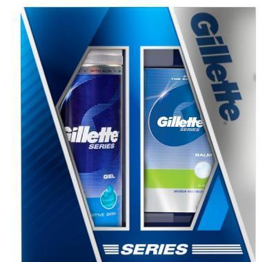 GILLETTE Series gel 200 ml   balzám 75 ml, GILLETTE, Series, gel, 200, ml, , balzám, 75, ml