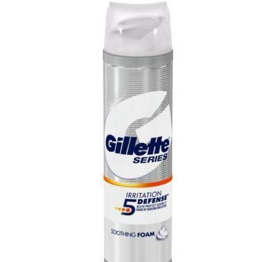 Gillette Series pěna na holení 5Defence Na podrážděnou pleť 250 ml