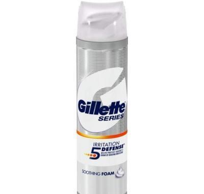 Gillette Series pěna na holení 5Defence Na podrážděnou pleť 250 ml, Gillette, Series, pěna, holení, 5Defence, Na, podrážděnou, pleť, 250, ml