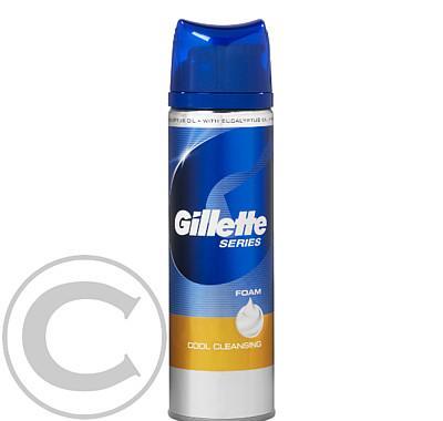 Gillette Series Pěna na holení Cool Cleansing 250ml, Gillette, Series, Pěna, holení, Cool, Cleansing, 250ml