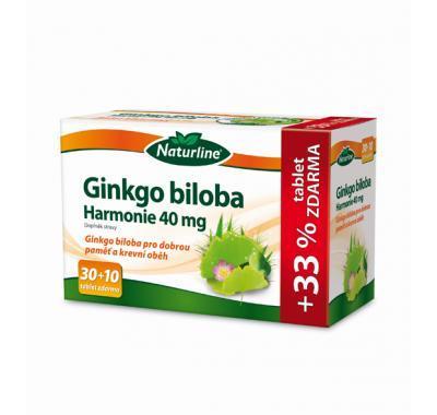 Ginkgo biloba Harmonie 40 mg 30   10 tablet