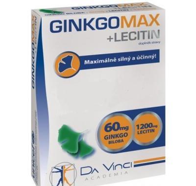 GinkgoMAX   Lecitin Da Vinci Academia tob.30, GinkgoMAX, , Lecitin, Da, Vinci, Academia, tob.30