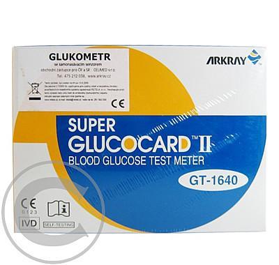Glukometr Super Glucocard II-set 1př pr.