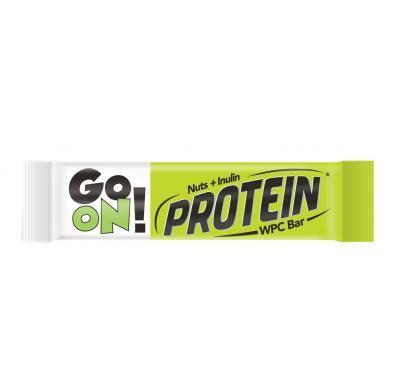 GO ON! Proteinová tyčinka s oříšky 50 g, GO, ON!, Proteinová, tyčinka, oříšky, 50, g