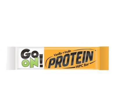 GO ON! Proteinová tyčinka s příchutí vanilky 50 g, GO, ON!, Proteinová, tyčinka, příchutí, vanilky, 50, g