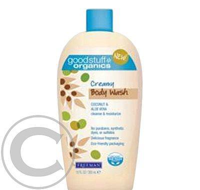 Goodstuf Organics Krémový tělový šampon - kokos&aloe vera