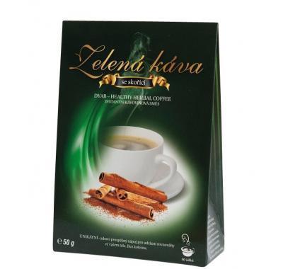 Green Diamond Zelená káva se skořicí 50g