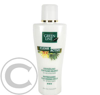 Green Line Clear Active Osvěžující čistící mléko 200ml, Green, Line, Clear, Active, Osvěžující, čistící, mléko, 200ml