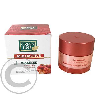 Green Line Multiactive regenerační noční krém 50ml, Green, Line, Multiactive, regenerační, noční, krém, 50ml