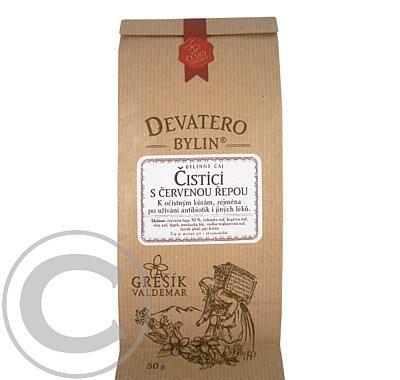 Grešík Devatero bylin Čist.čaj s červenou řepou - 50 g, Grešík, Devatero, bylin, Čist.čaj, červenou, řepou, 50, g