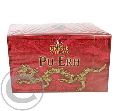 Grešík Pu-Erh černý čaj n.s. 20x1.7g přebal, Grešík, Pu-Erh, černý, čaj, n.s., 20x1.7g, přebal