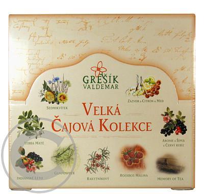 Grešík Velká čajová kolekce 9x10 n.s. přebal, Grešík, Velká, čajová, kolekce, 9x10, n.s., přebal