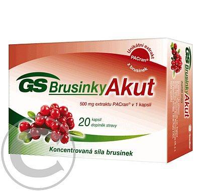 GS Brusinky Akut cps.20, GS, Brusinky, Akut, cps.20