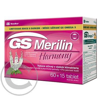GS Merilin Harmony tbl.60 15 Omega 3cps.30, GS, Merilin, Harmony, tbl.60, 15, Omega, 3cps.30