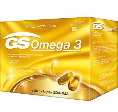 GS Omega 3 Vánoční balení 120 60 kapslí