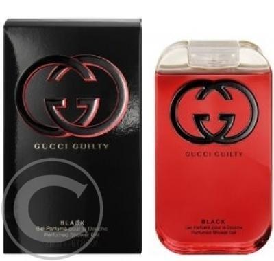 GUCCI GUILTY BLACK sprchový gel 200 ml, GUCCI, GUILTY, BLACK, sprchový, gel, 200, ml