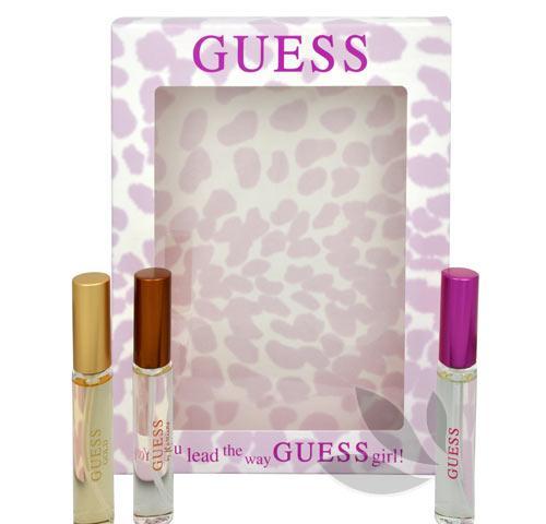 Guess Mix set Parfémovaná voda 3x8ml Edp 8ml Gold   Edp 8ml Woman   Edp 30ml Marciano