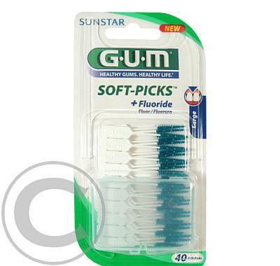 GUM mezizubní kartáček SoftPicks gumový VELKÝ 40ks B634M40, GUM, mezizubní, kartáček, SoftPicks, gumový, VELKÝ, 40ks, B634M40