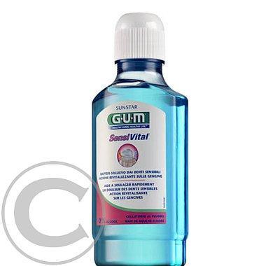 GUM Ústní voda SensiVital ústní výplach citlivé zuby 300ml, GUM, Ústní, voda, SensiVital, ústní, výplach, citlivé, zuby, 300ml