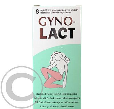 GYNOLACT 8 vaginálních tablet, GYNOLACT, 8, vaginálních, tablet