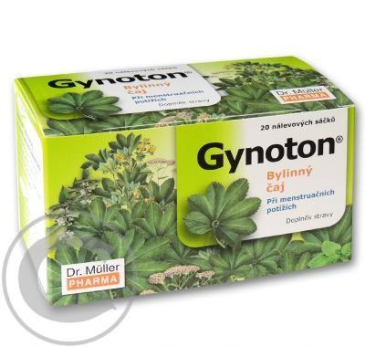 Gynoton bylinný čaj při menstruačních potížích 20x1.5g, Gynoton, bylinný, čaj, při, menstruačních, potížích, 20x1.5g