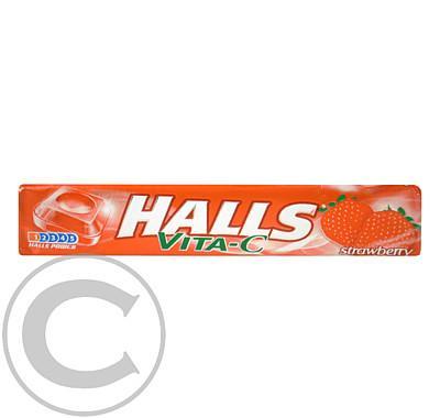 HALLS VITA-C jahoda 32g 1x9ks, HALLS, VITA-C, jahoda, 32g, 1x9ks