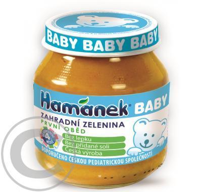 Hamánek BABY Zahradní zelenina, první oběd, 125 g