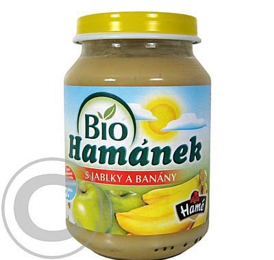 Hamánek BIO s jablky a banány 190 g