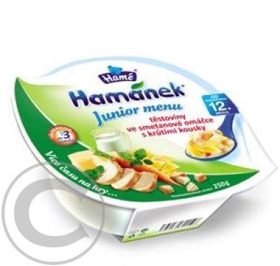 HAME JUNIOR MENU Těstoviny s krůtí omáčku 250 g, HAME, JUNIOR, MENU, Těstoviny, krůtí, omáčku, 250, g