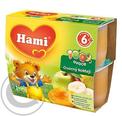 Hami 100% ovoce ovocný koktejl 4x100 g, Hami, 100%, ovoce, ovocný, koktejl, 4x100, g