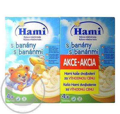 HAMI kaše banánová duopack 2x250g, HAMI, kaše, banánová, duopack, 2x250g