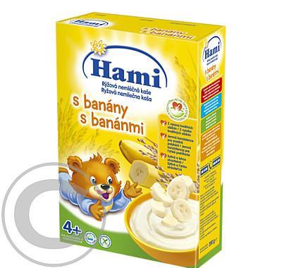 HAMI kaše nemléčná rýžová s banány  200g