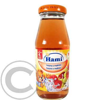 HAMI nápoj hrozny malina 175ml