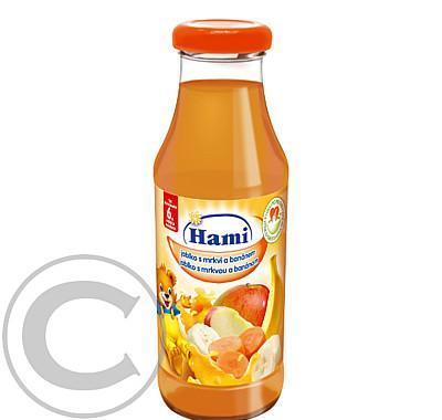 Hami nápoj jablko mrkev banán 300ml, Hami, nápoj, jablko, mrkev, banán, 300ml