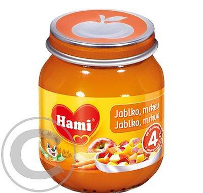 HAMI Ovocný příkrm jablko mrkev 125g, HAMI, Ovocný, příkrm, jablko, mrkev, 125g