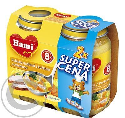 HAMI polévka nudlemi s kuřetem a zelenina 2x190g