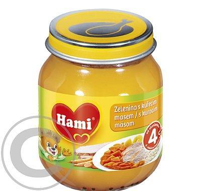 HAMI Příkrm zelenina kuřecí 125g, HAMI, Příkrm, zelenina, kuřecí, 125g