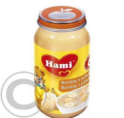 HAMI svačinka banány s piškoty 200g, HAMI, svačinka, banány, piškoty, 200g