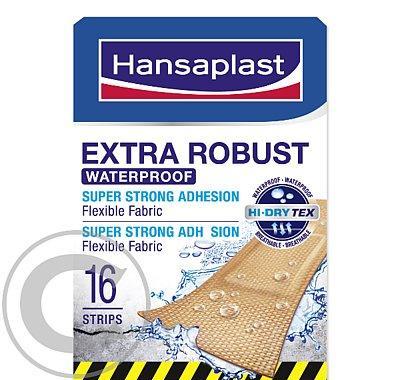 HANSAPLAST Extra Robust voděodolná náplast 16ks, HANSAPLAST, Extra, Robust, voděodolná, náplast, 16ks