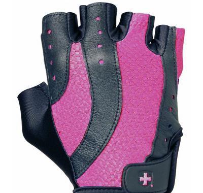 HARBINGER Fitness rukavice Womens Pro 149 růžové L