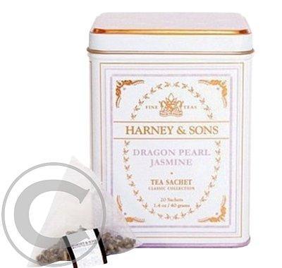 HARNEY & SONS Dragon pearls jasmine - 20 pyramidiálních sáčků, HARNEY, &, SONS, Dragon, pearls, jasmine, 20, pyramidiálních, sáčků