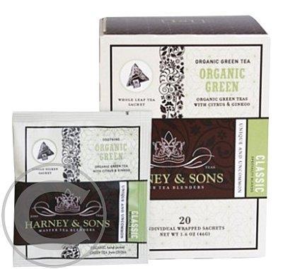 HARNEY & SONS Organic Green - 20 pyramidových sáčků, HARNEY, &, SONS, Organic, Green, 20, pyramidových, sáčků