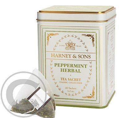 HARNEY & SONS Pepermint - 20 pyramidiálních sáčků, HARNEY, &, SONS, Pepermint, 20, pyramidiálních, sáčků