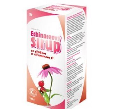 HBF Sirup echinaceový se šípkem s vitamínem C 320 g, HBF, Sirup, echinaceový, se, šípkem, vitamínem, C, 320, g