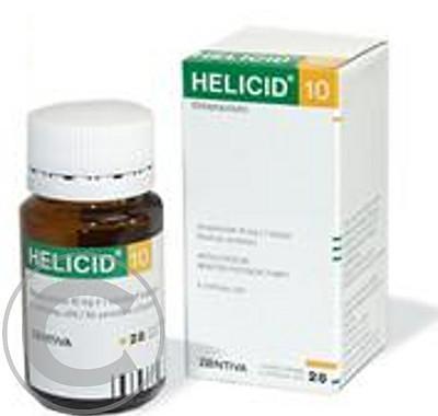 HELICID 10 ZENTIVA  14X10MG Tobolky, HELICID, 10, ZENTIVA, 14X10MG, Tobolky