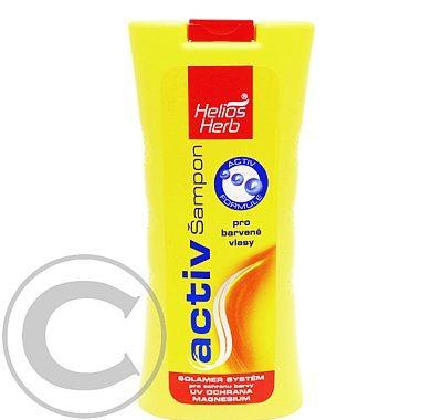 Helios Activ šampon 500ml barvené vlasy, Helios, Activ, šampon, 500ml, barvené, vlasy