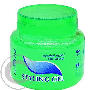 HELIOS HERB gel na vlasy 500ml střední zelený, HELIOS, HERB, gel, vlasy, 500ml, střední, zelený