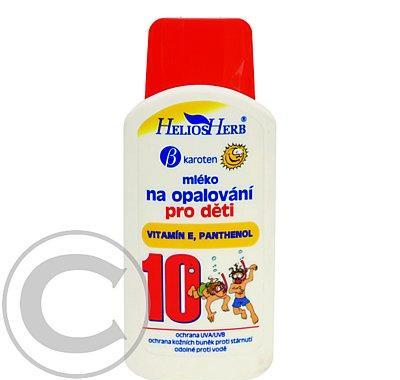 HELIOS HERB mléko F10,200 ml dětské, HELIOS, HERB, mléko, F10,200, ml, dětské