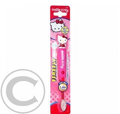 Hello Kitty blikající zubní kartáček 1min časovač