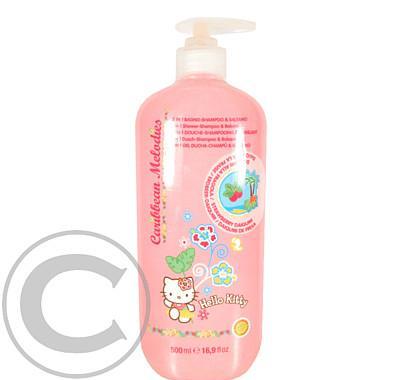 Hello Kitty Caribbean Melodies Šampon 3v1  500ml Jahody, Hello, Kitty, Caribbean, Melodies, Šampon, 3v1, 500ml, Jahody